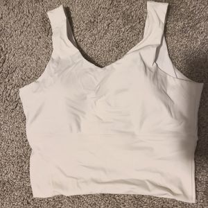 White Essence Sports Bra from NVGTN